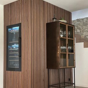 chic wall panelling