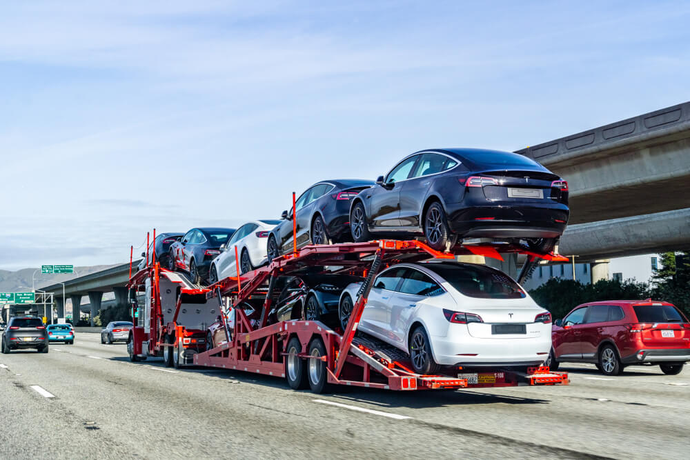 Open Car Shipping Carriers California